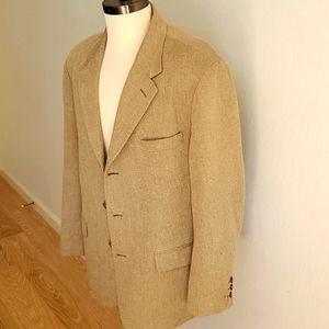 Calvin Klein Medium(40) Biege Cotton Sport Coat